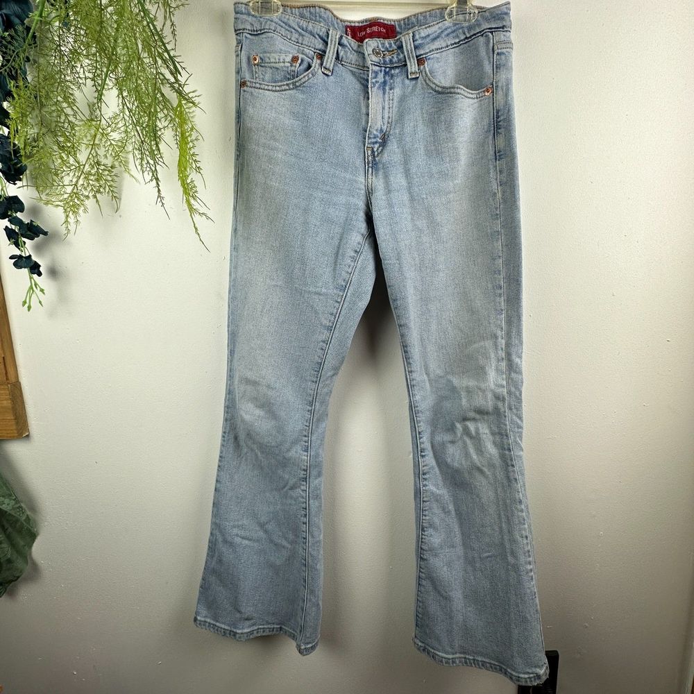 Levi's 519 Superlow Flare Leg Jeans Y2K